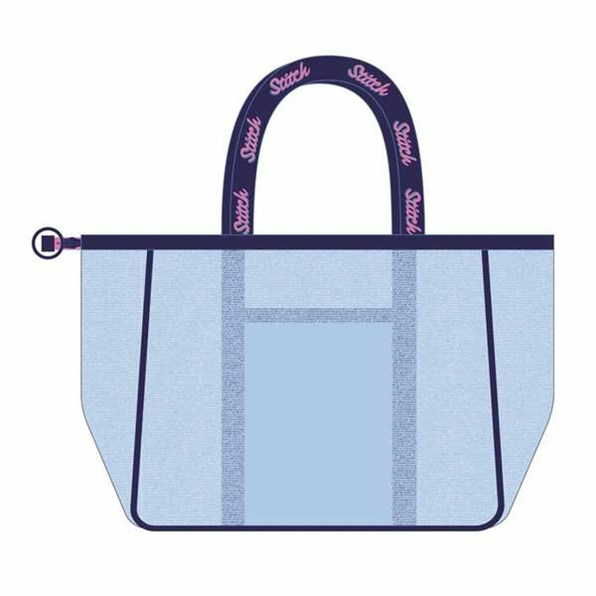 Strandväska Stitch Blå 62,0 x 39,0 x 20,0 cm - 2