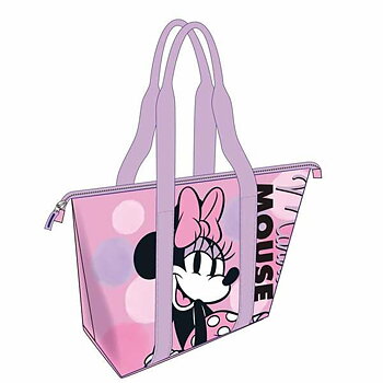 Strandväska Minnie Mouse Rosa 47 x 33 x 15 cm