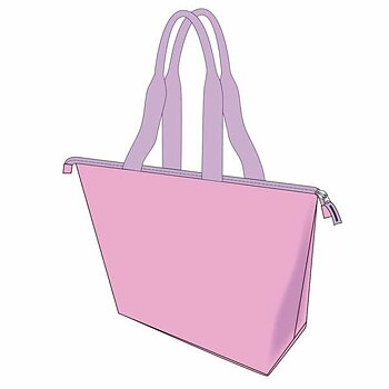 Strandväska Minnie Mouse Rosa 47 x 33 x 15 cm