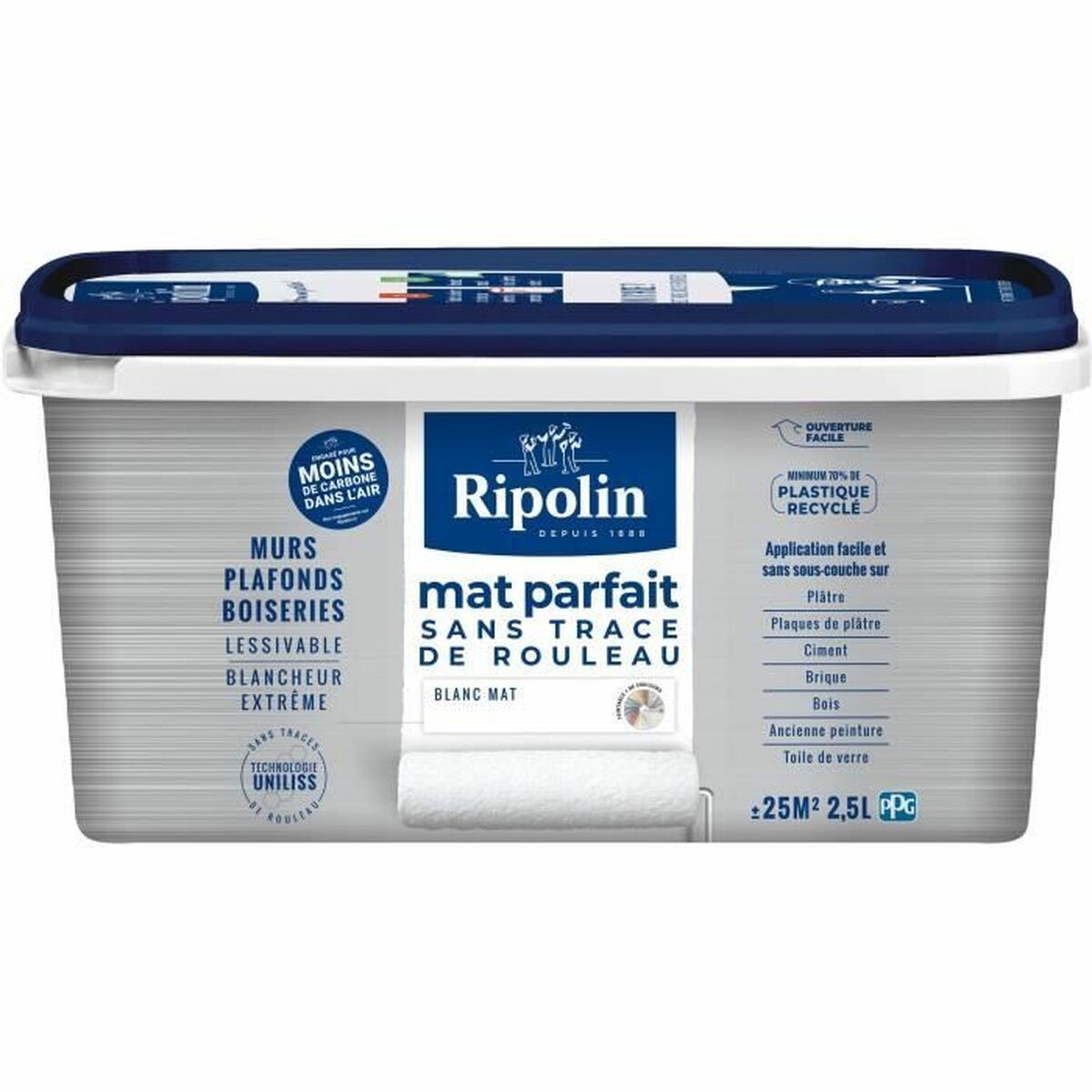 Grundfärg Ripolin Vit Matt 2,5 L
