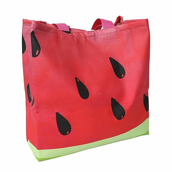 Strandväska Secaneta 48 x 33 x 14 cm Vattenmelon