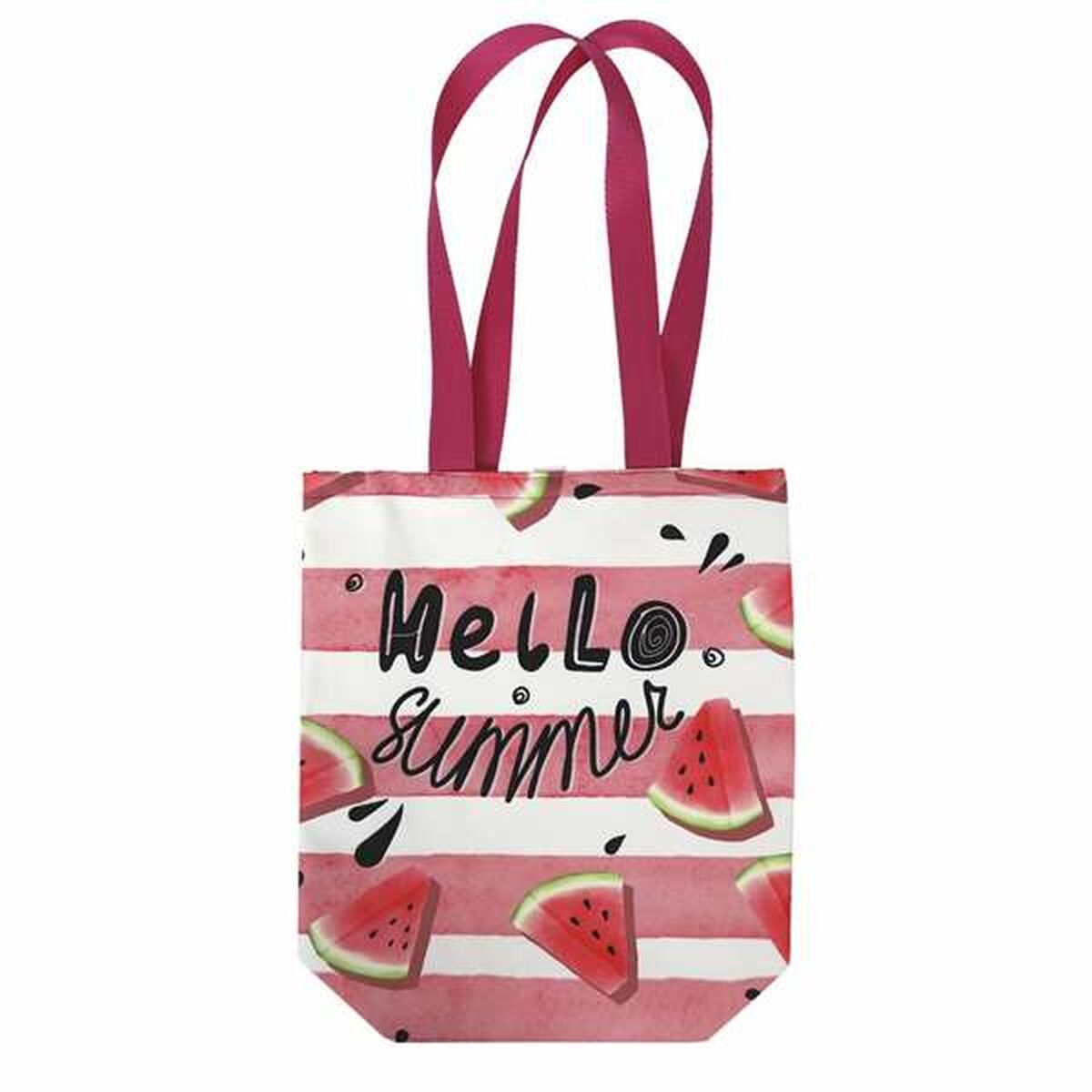Strandväska Secaneta 48 x 33 x 14 cm Vattenmelon