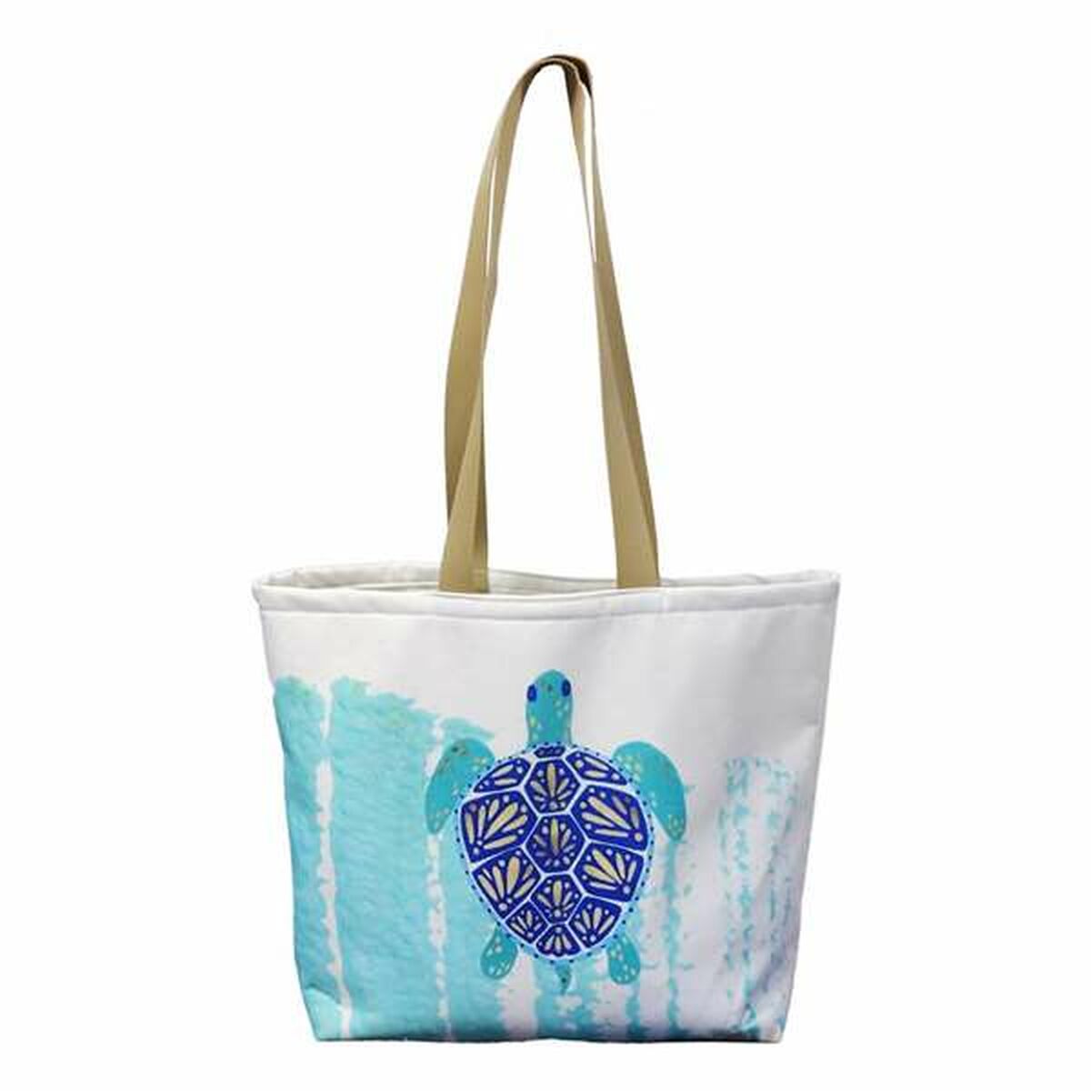 Strandväska Secaneta 48 x 33 x 14 cm Sköldpadda