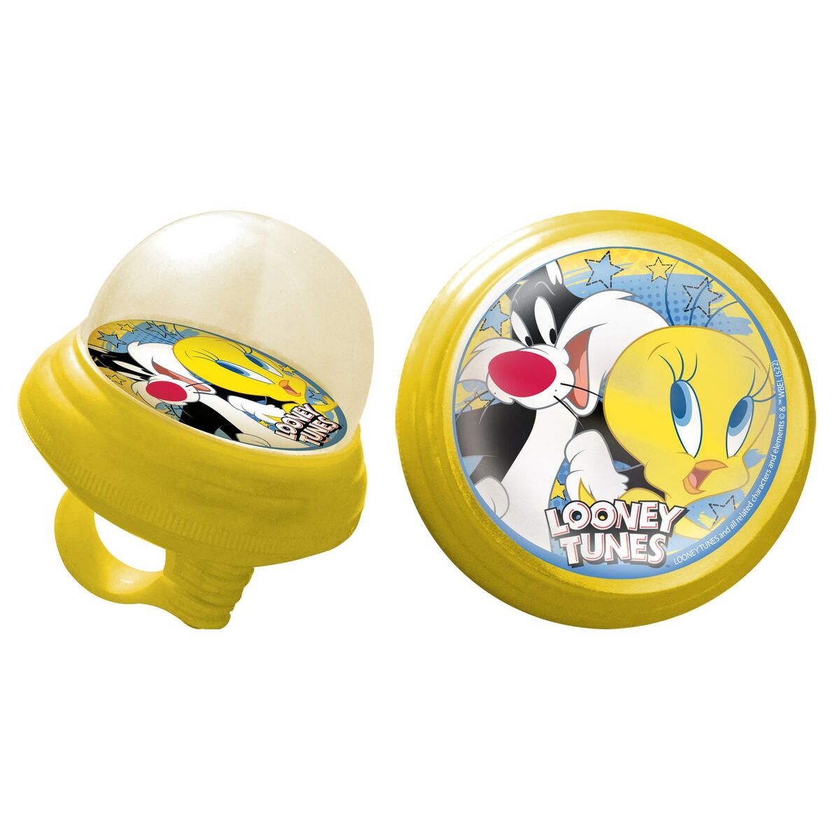Ringklocka för barn Looney Tunes CZ10964 Gul