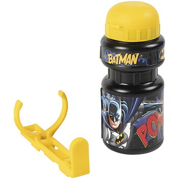 Cykelflaska för barn Batman CZ10969 Gul/Svart 350 ml Gul