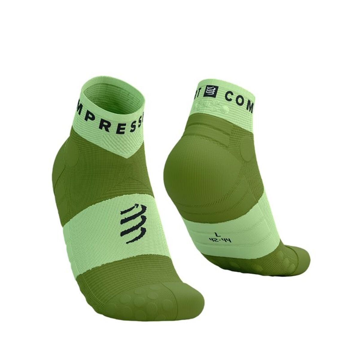 Kompressionsstrumpor Compressport Ultra Trail Grön - 2