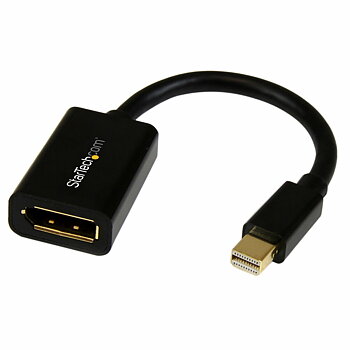 Mini-DisplayPort till DisplayPort-adapter Startech MDP2DPMF6IN          Svart