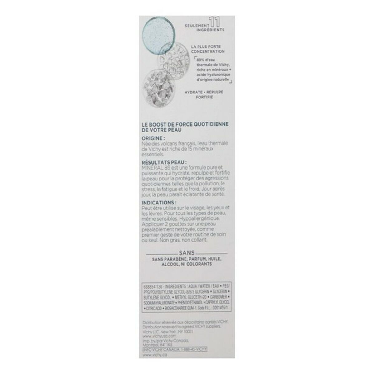 Fuktgivande Ansiktsbehandling Vichy 15625792 75 ml - 3