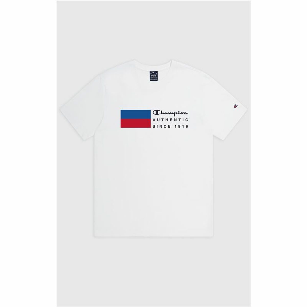 T-shirt med kortärm Herr Champion Crewneck