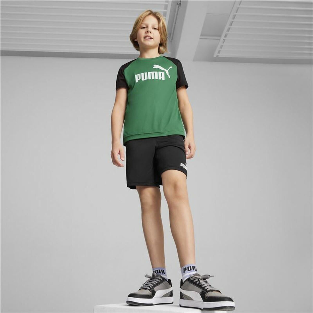 Träningskläder, Barn Puma Short Multicolour - 3