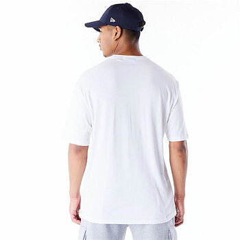 T-shirt med kortärm Herr New Era MLB FOOD GRPHC OS New York Yankees Vit