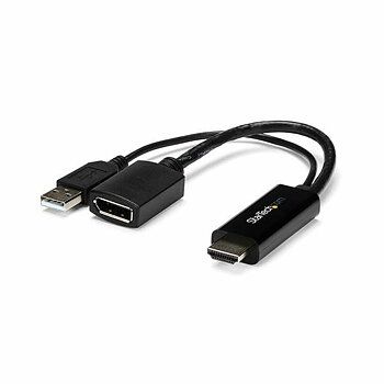 DisplayPort till HDMI Adapter Startech HD2DP                Svart 4K