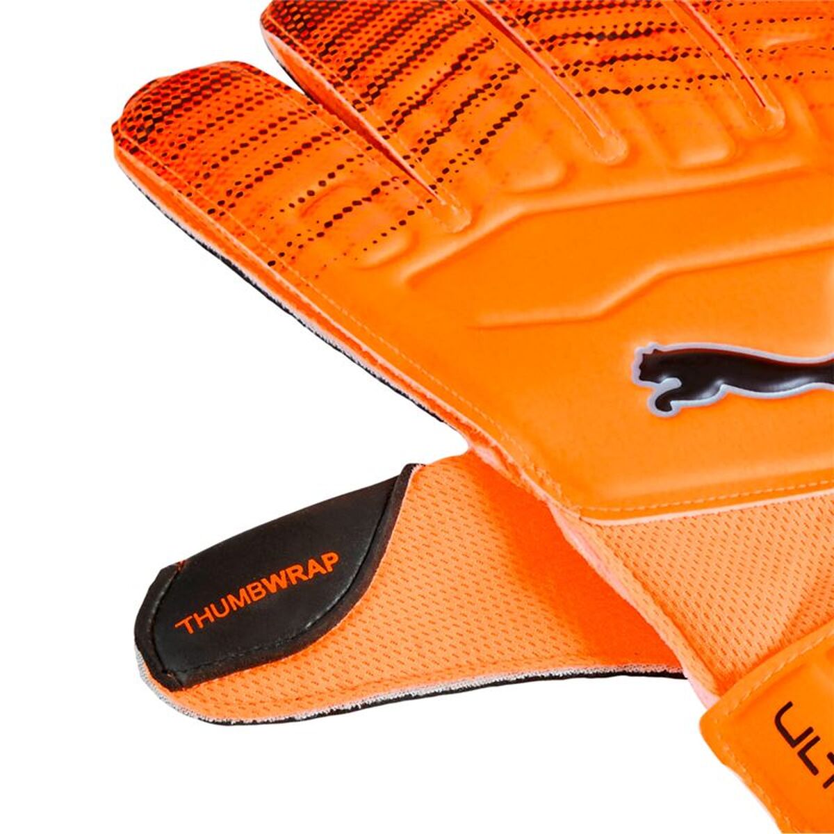 Målvaktshandskar Puma Ultra Play Rc Svart Orange Vuxna - 2