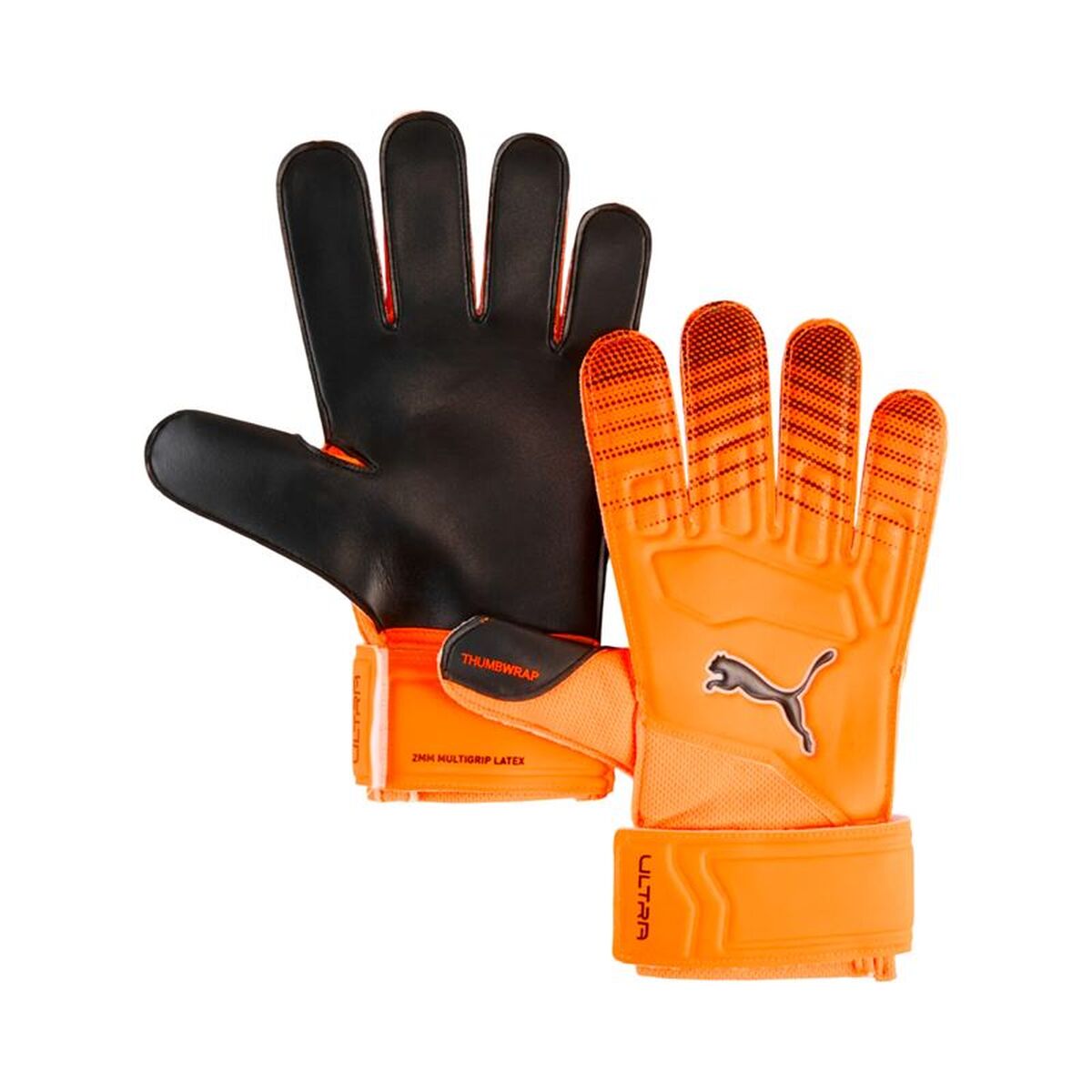 Målvaktshandskar Puma Ultra Play Rc Svart Orange Vuxna