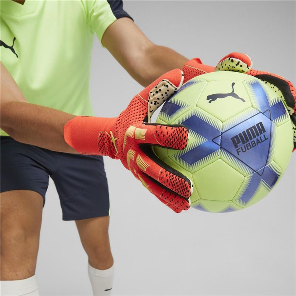 Målvaktshandskar Puma 041807 05 Vuxna Korall - 2