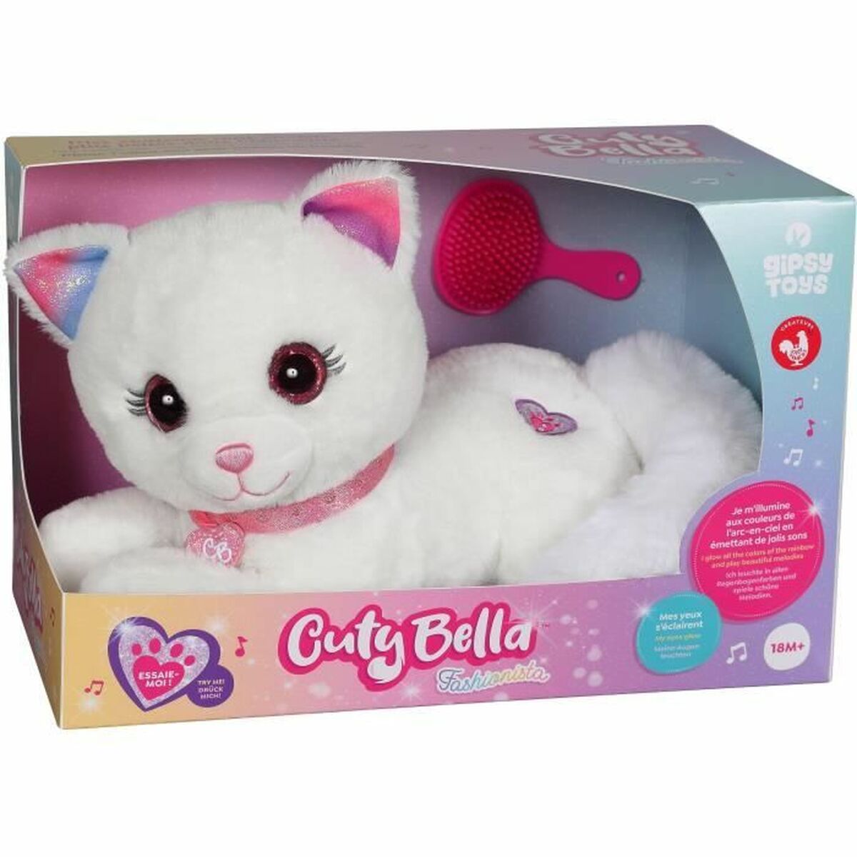 Mjukisleksak Gipsy Cuty Bella Katt - 4