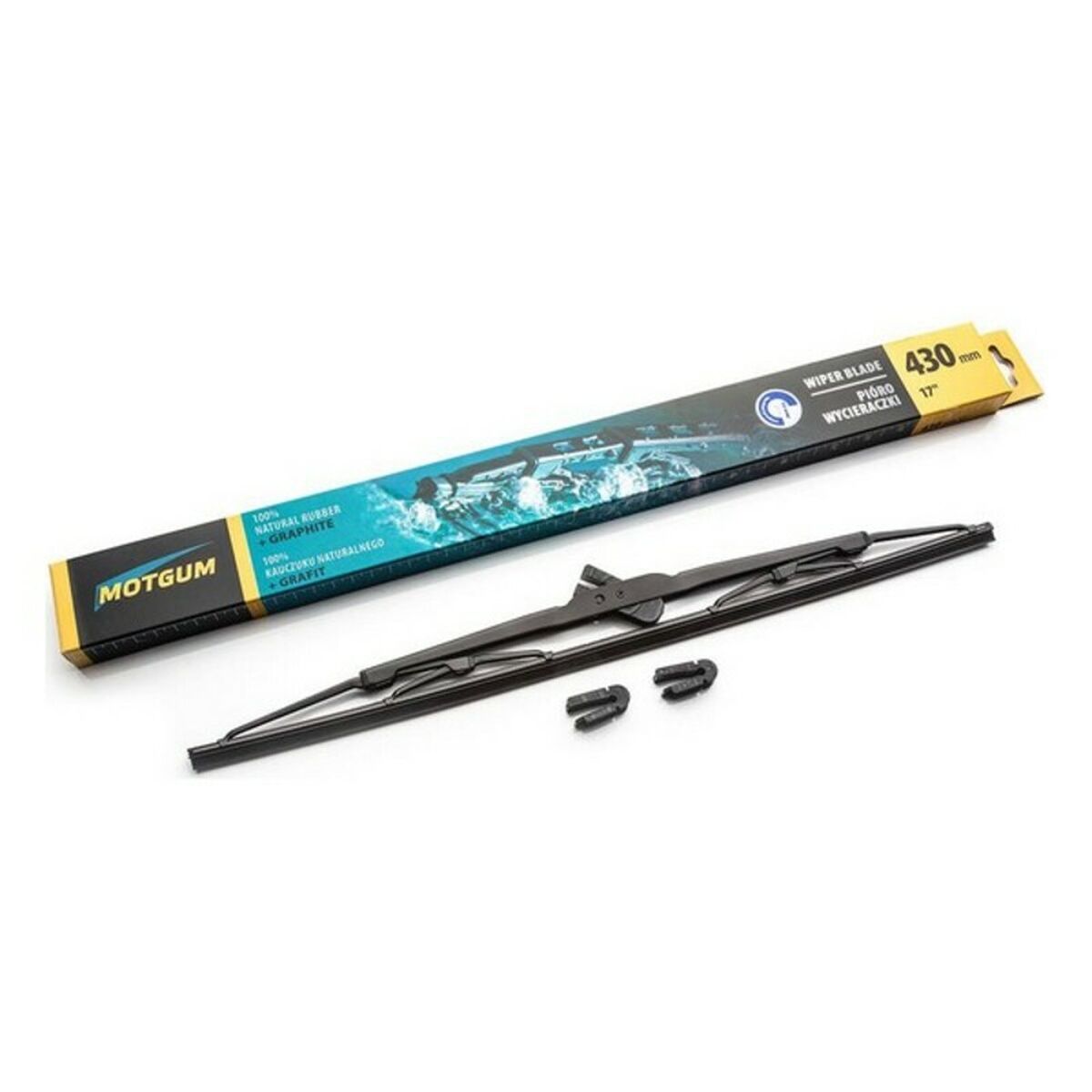 Vindruterengöring Motgum Metalica 43 cm 17"