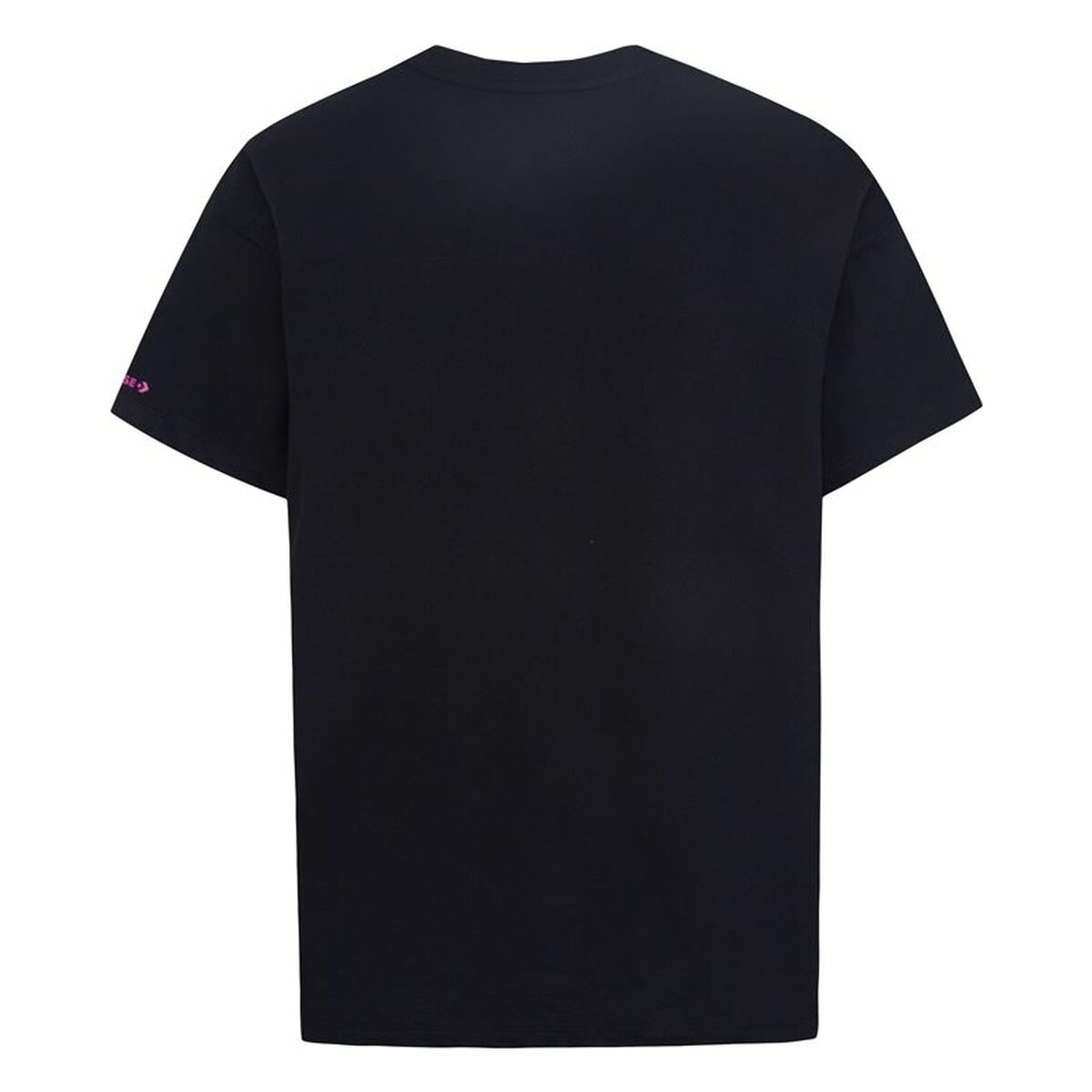 Barn T-shirt med kortärm Converse Boyfriend Graphicrt Svart - 3