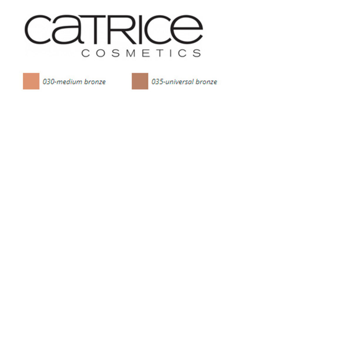 Bronzer Sun Glow Matt Catrice (9,5 g) 9,5 g - 3