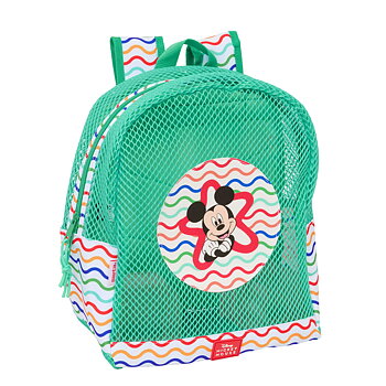 Strandryggsäck Mickey Mouse Clubhouse Multicolour Mint 30,5 x 24 x 18 cm Barn