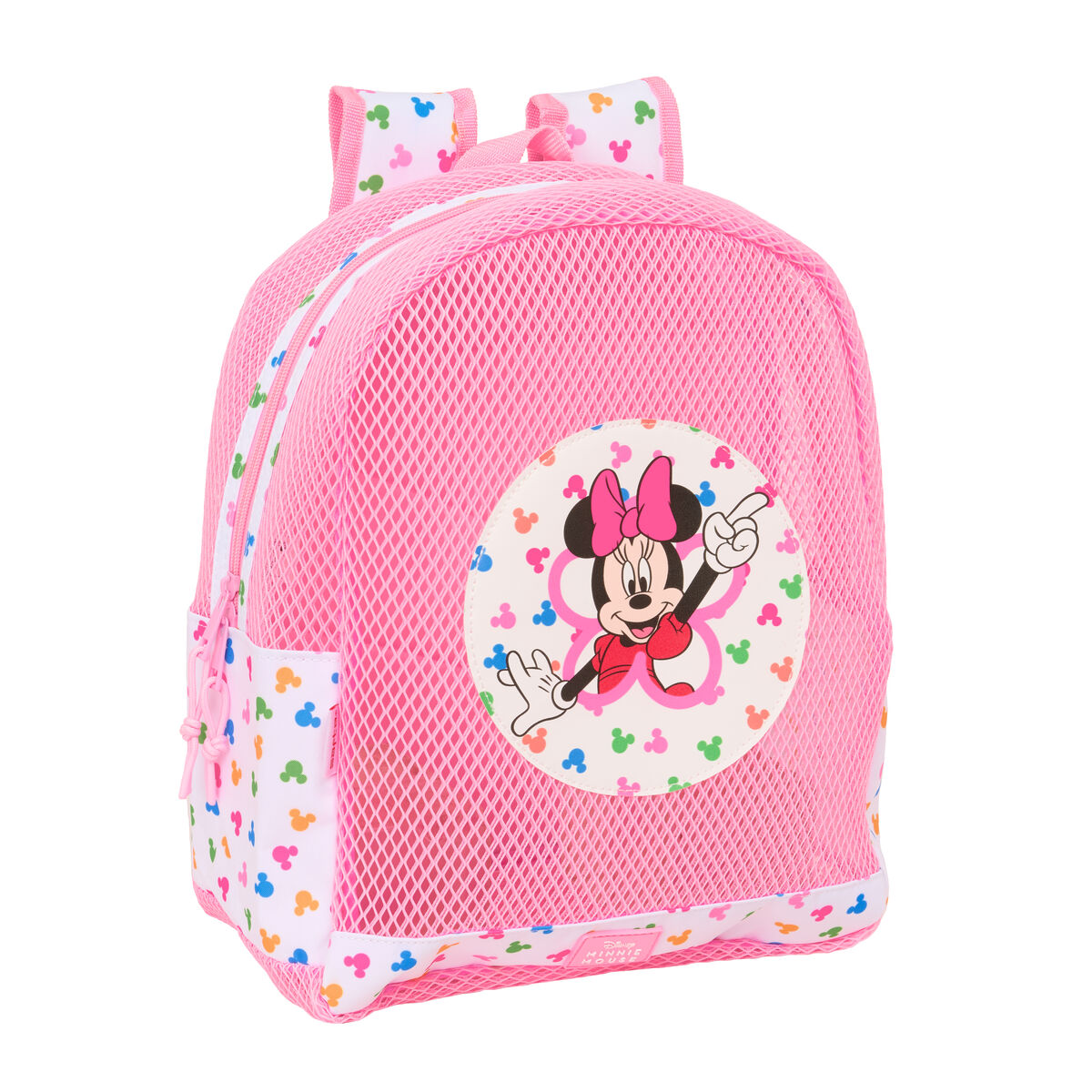 Strandryggsäck Minnie Mouse Multicolour Rosa 30,5 x 24 x 18 cm Barn