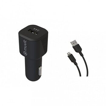 Billaddare Muvit 1,2 m Svart