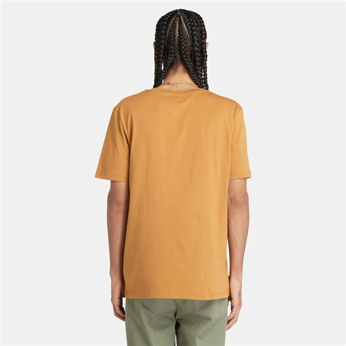 T-shirt med kortärm Herr Timberland Stack Logo - 3