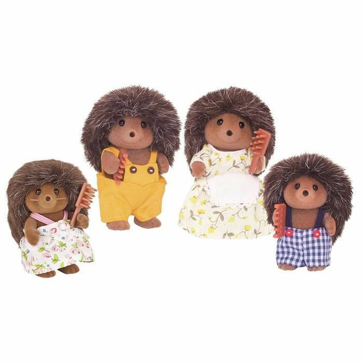Dockset   Sylvanian Families 4018 Family Herisson 4 Delar