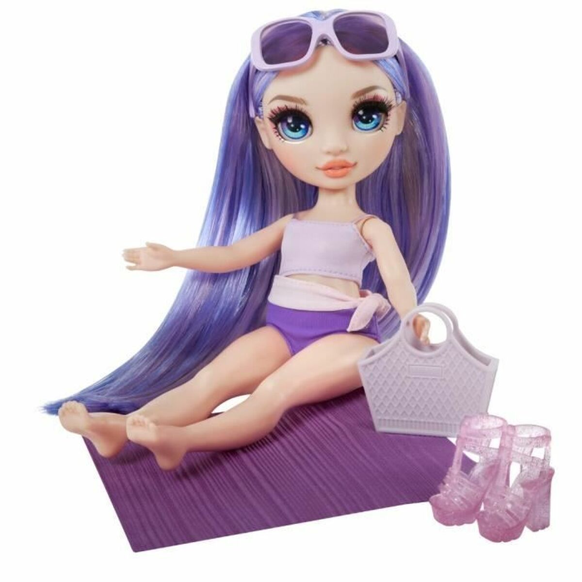 Bebisdocka Rainbow High Swim & Style Violet - 2