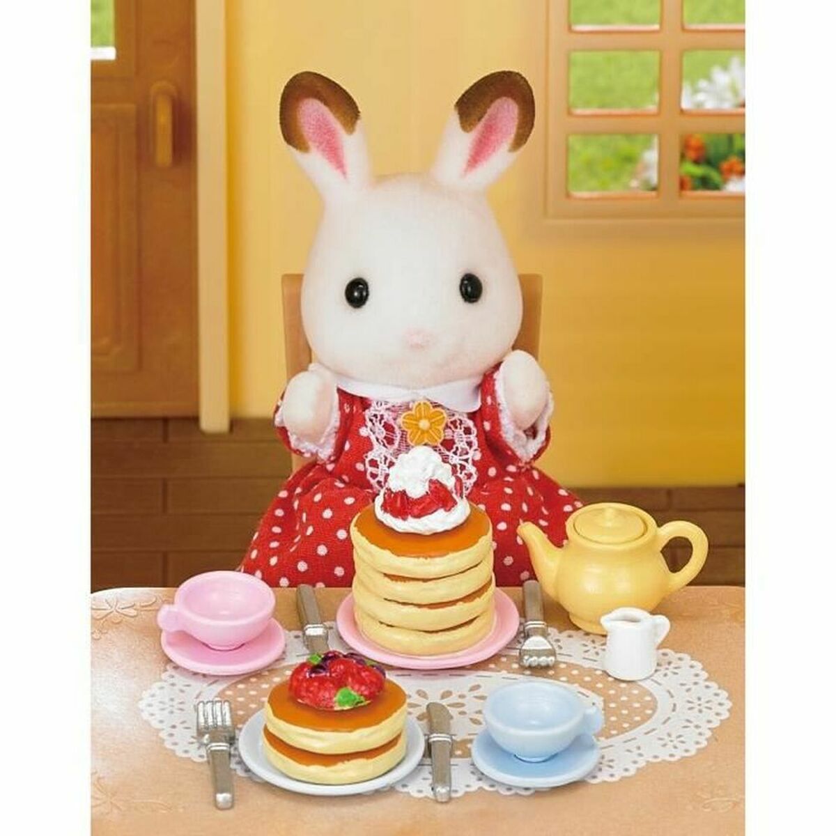 Actionfigurer Sylvanian Families SYLVANIAN FAMILIES 5225 Pancake Gouter Set