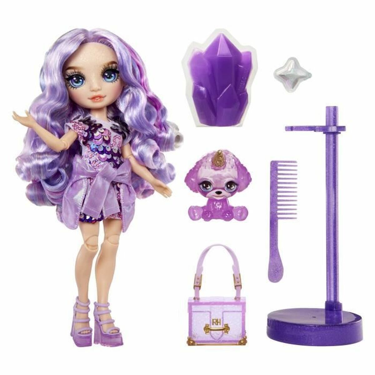 Docka Rainbow High violet - 2