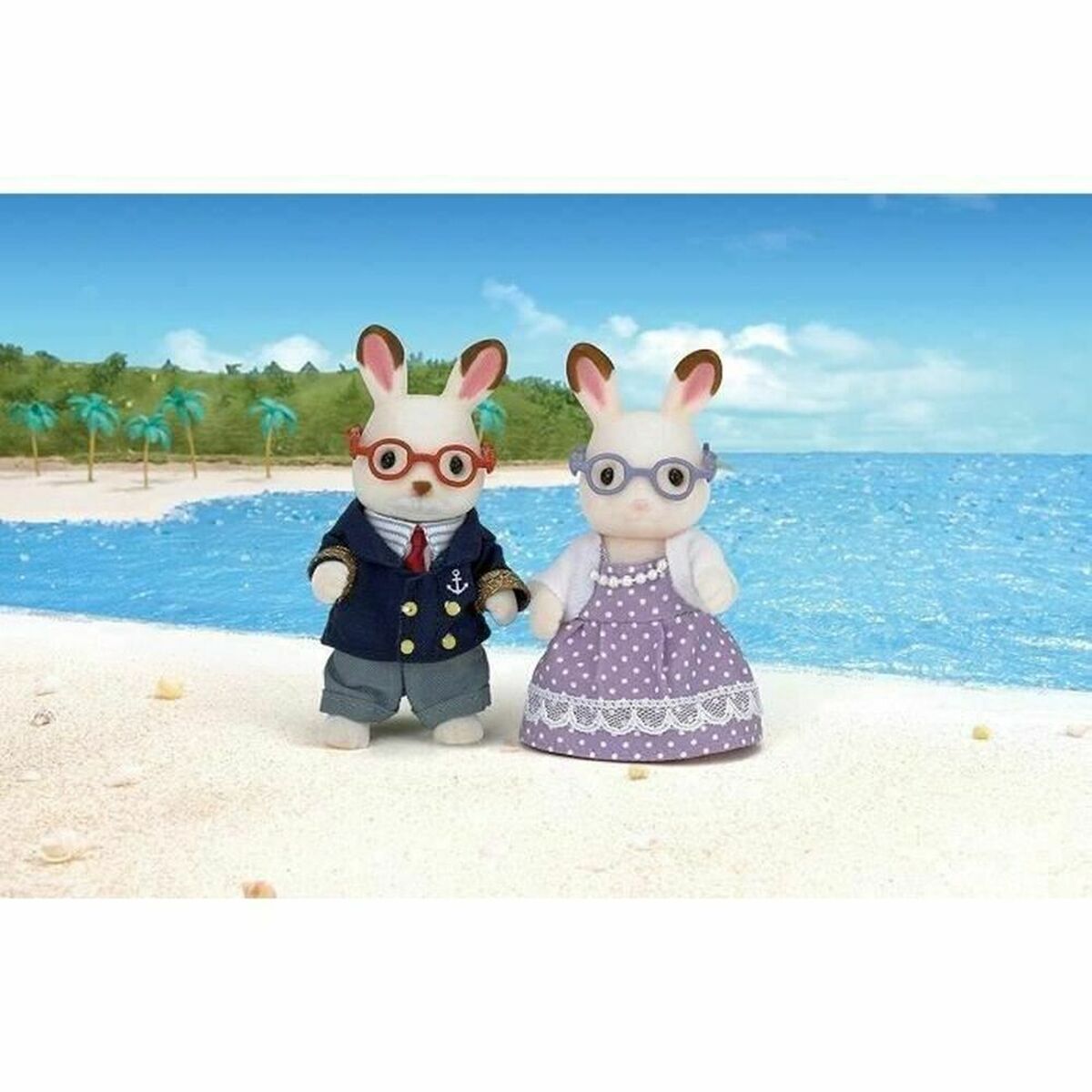 Actionfigurer Sylvanian Families 5190 Grandparents Rabbit Chocolate