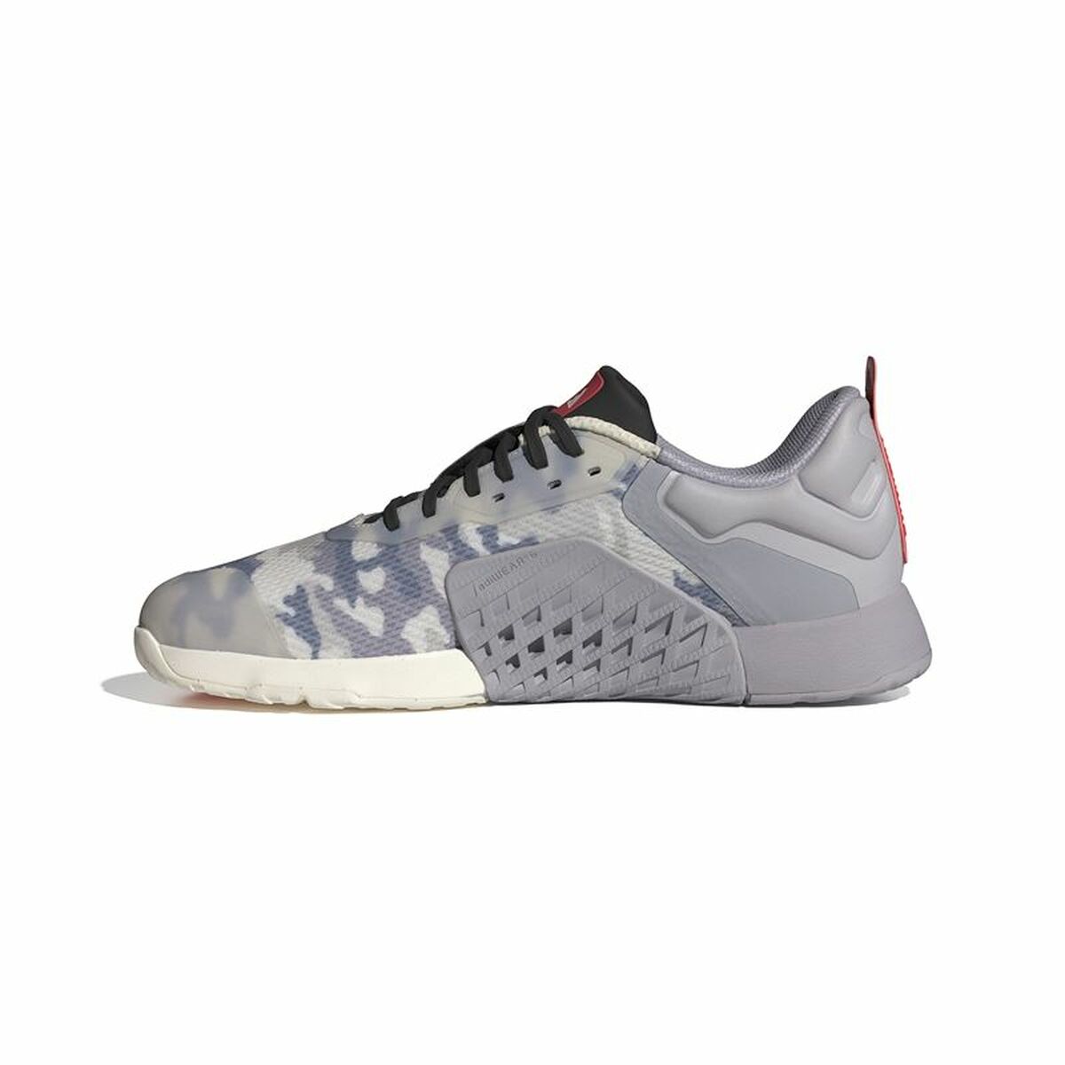 Gymnastiksko, Dam Adidas Dropset 3 Gfx Vit Grå - 2
