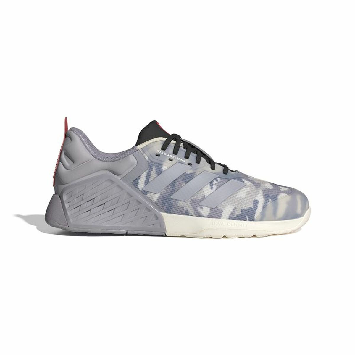 Gymnastiksko, Dam Adidas Dropset 3 Gfx Vit Grå