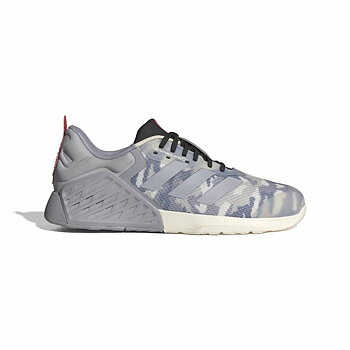 Gymnastiksko, Dam Adidas Dropset 3 Gfx Vit Grå