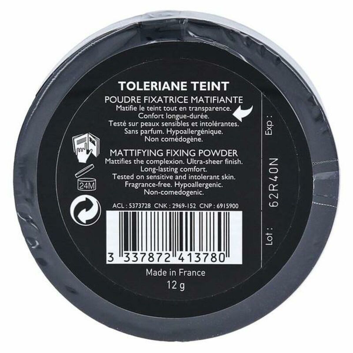 Fixerande puder La Roche Posay Toleriane Teint 13 g - 2
