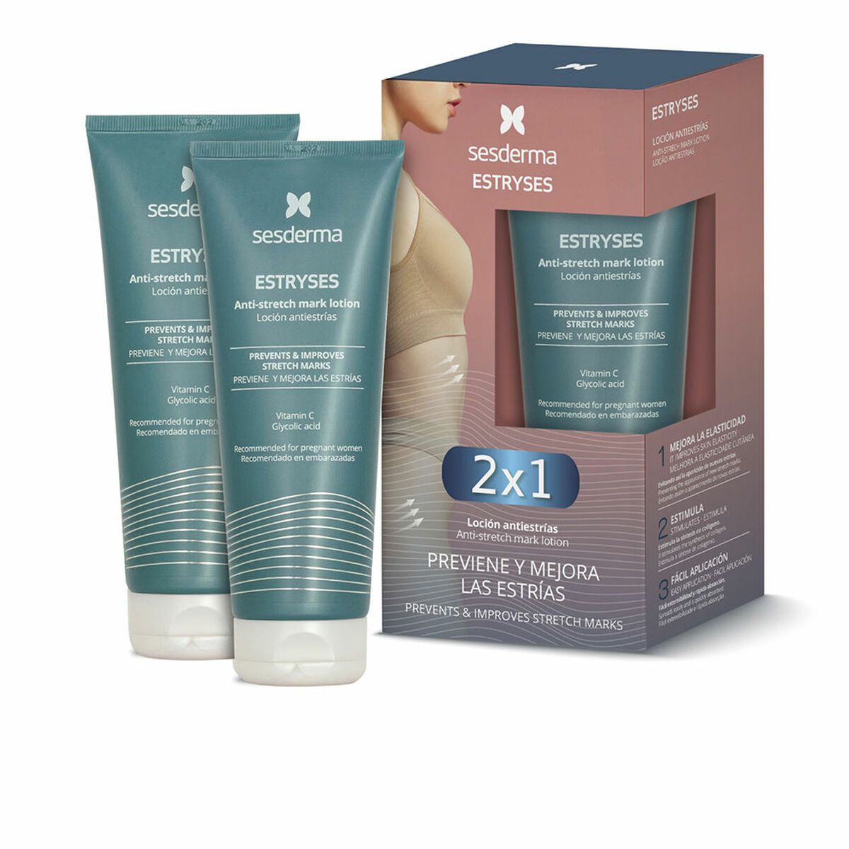 Kräm mot bristningar Sesderma ESTRYSES 200 ml 2 antal
