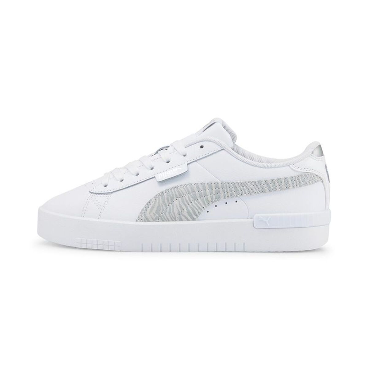 Gymnastiksko, Dam Puma Jada Distressed Vit