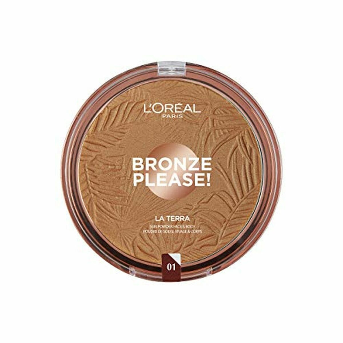 Kompaktpulver L'Oreal Make Up Bronze Nº 01-Light Caramel 18 g