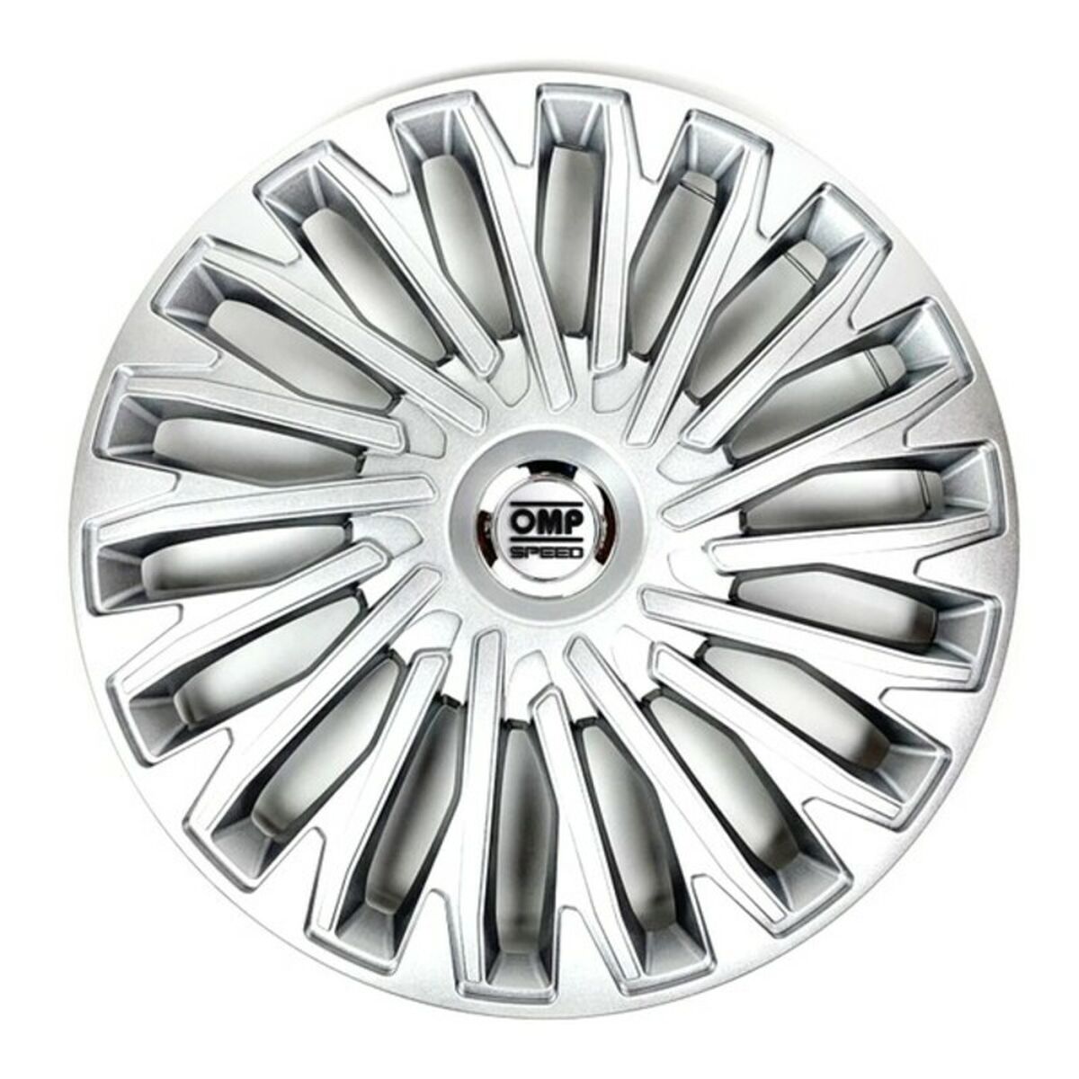 Navkapsel OMP Stinger Speed Silvrig 13" (4 uds)