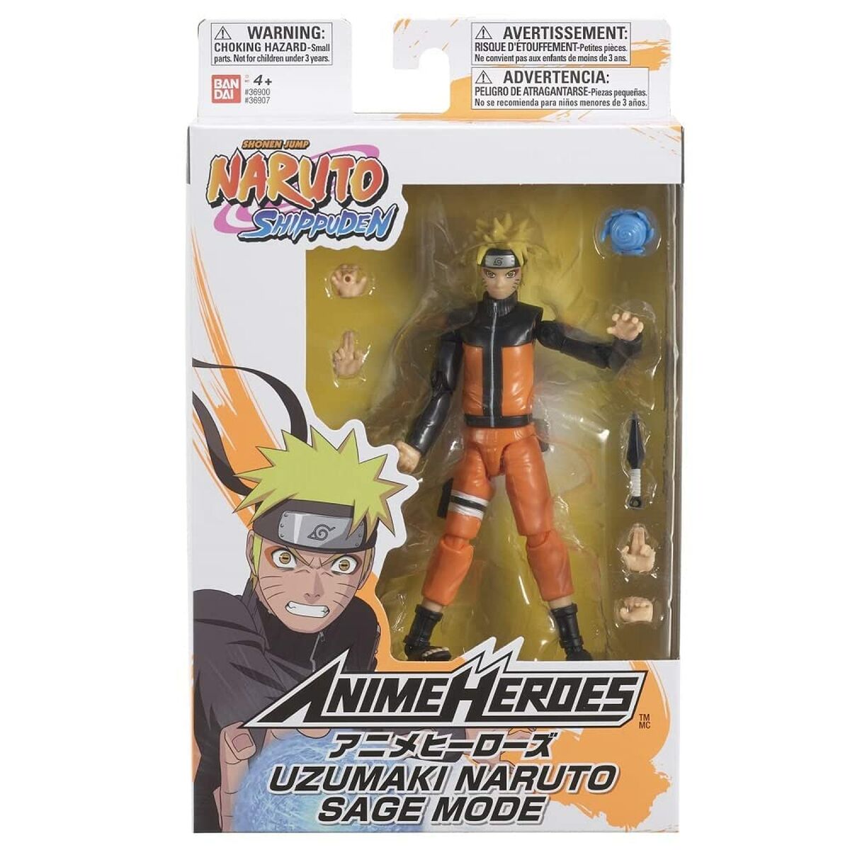 Ledad figur Naruto Anime Heroes - Uzumaki Naruto Sage Mode 17 cm - 3