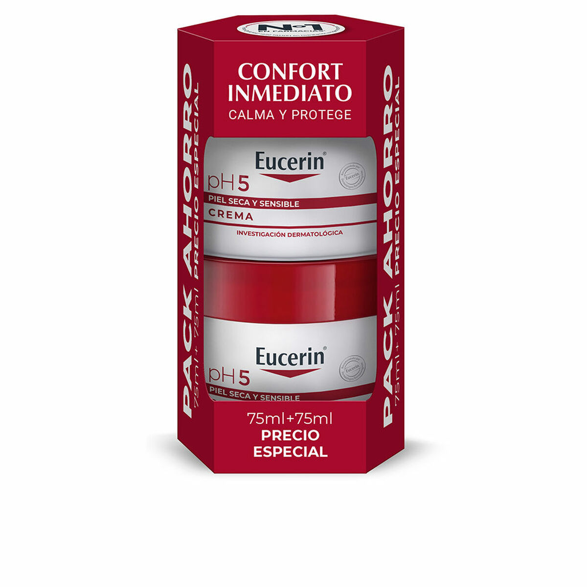 Fuktande kroppskräm Eucerin PH5 75 ml 2 antal