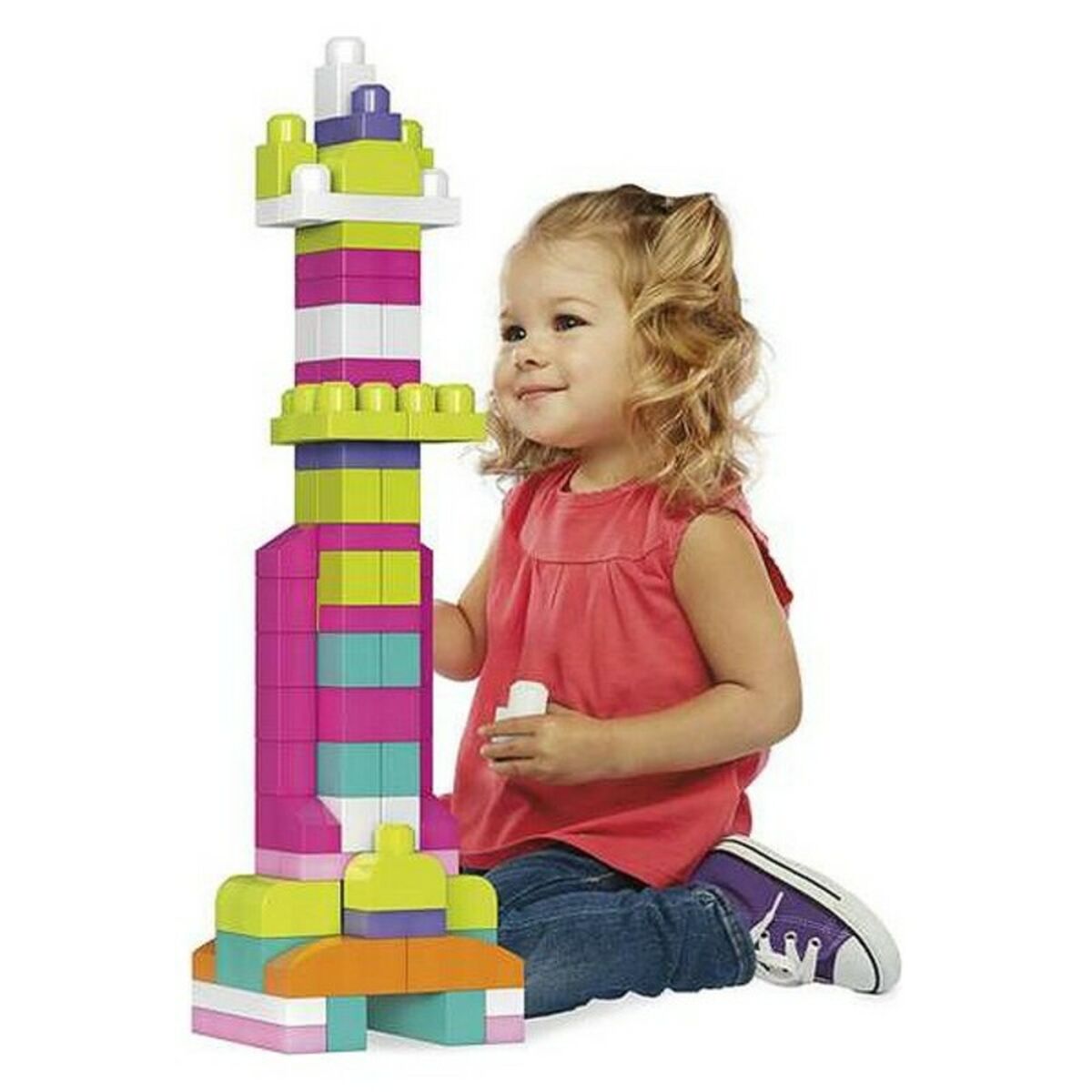 Byggklossar Mega blocks Mattel DCH54 60 Delar - 3