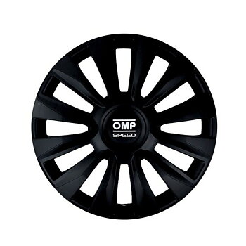 Navkapsel OMP Magnum Speed Svart 16" (4 uds)