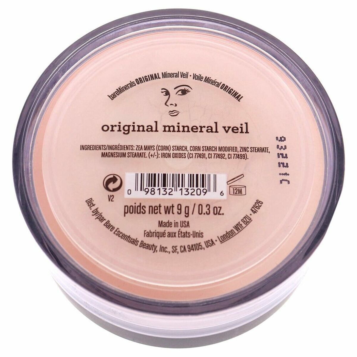 Fixerande puder bareMinerals Mineral Veil Original 9 g