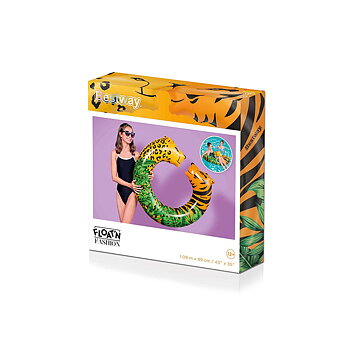 Bestway Uppblåsbart Flottör Djungel 109x89 cm +12 år Strand och Pool 36360