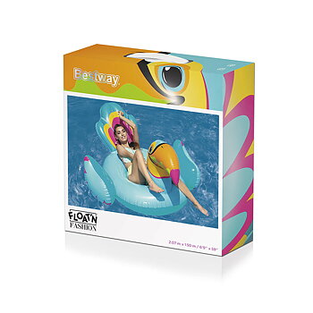 Bestway Inflatable Figure Tukan med handtag Beach och Pool 41126