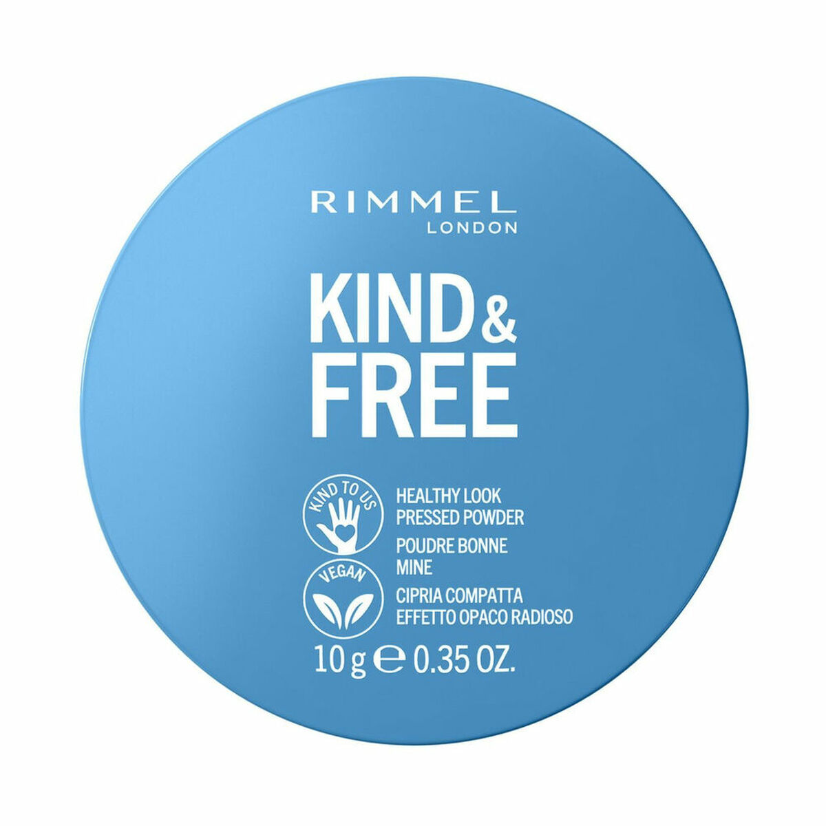 Kompaktpulver Rimmel London Kind & Free 40-tan Matt ytbehandling (10 g) - 2
