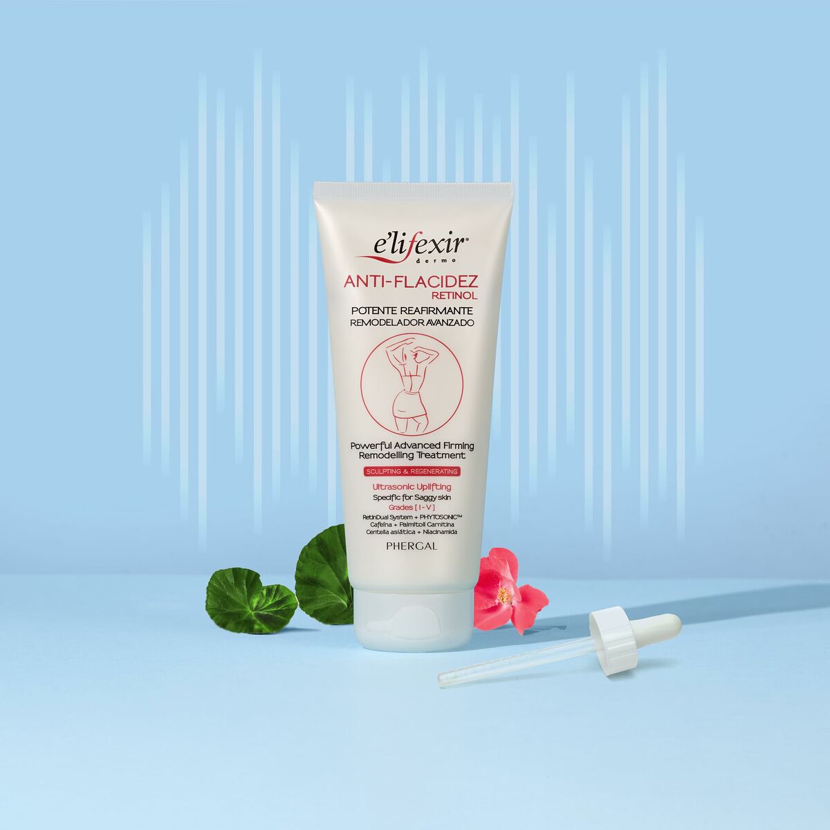 Uppstramande kroppskräm Elifexir DERMO 200 ml - 2