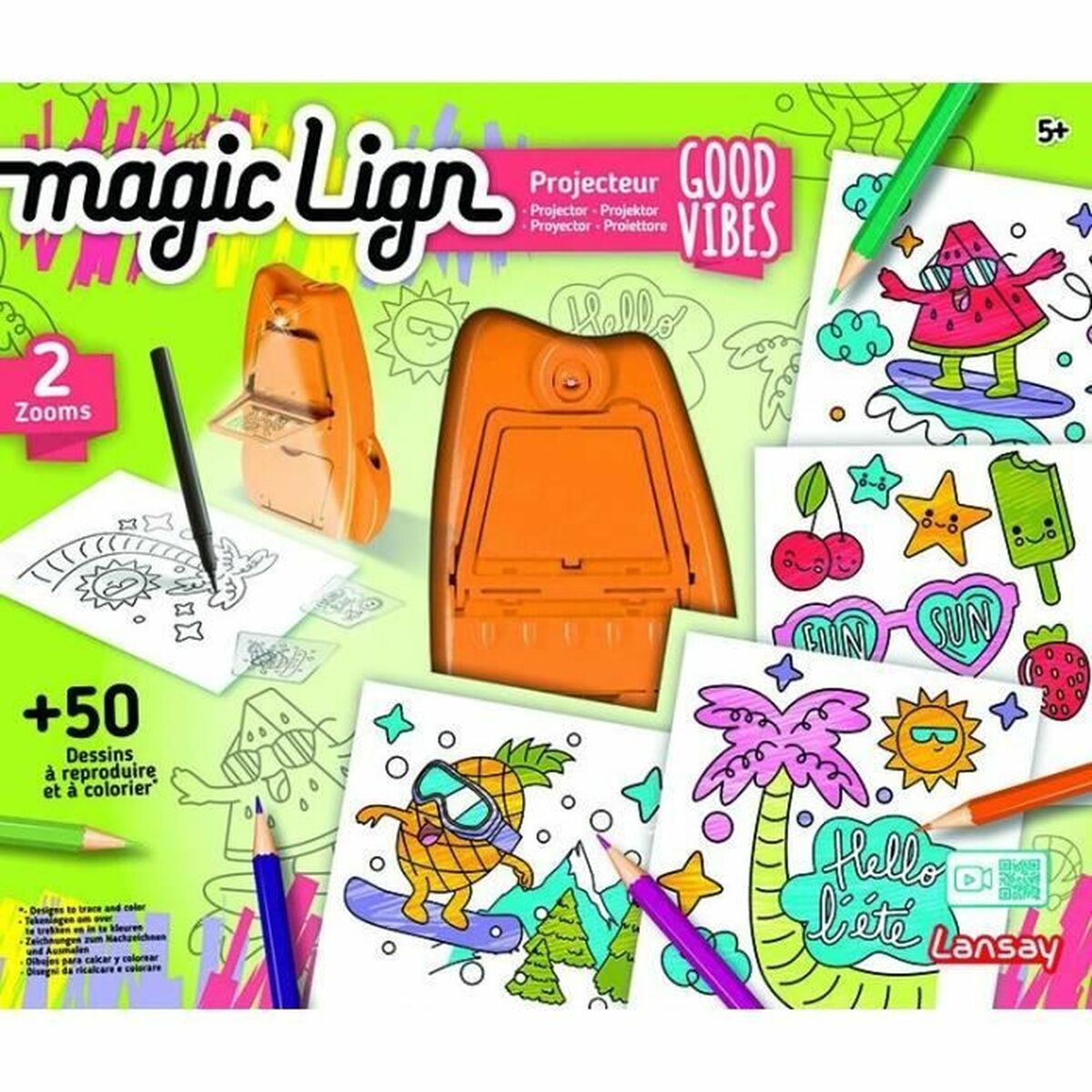 Skrivset Lansay Magic Lign